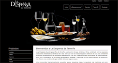 Desktop Screenshot of productosdetenerife.info
